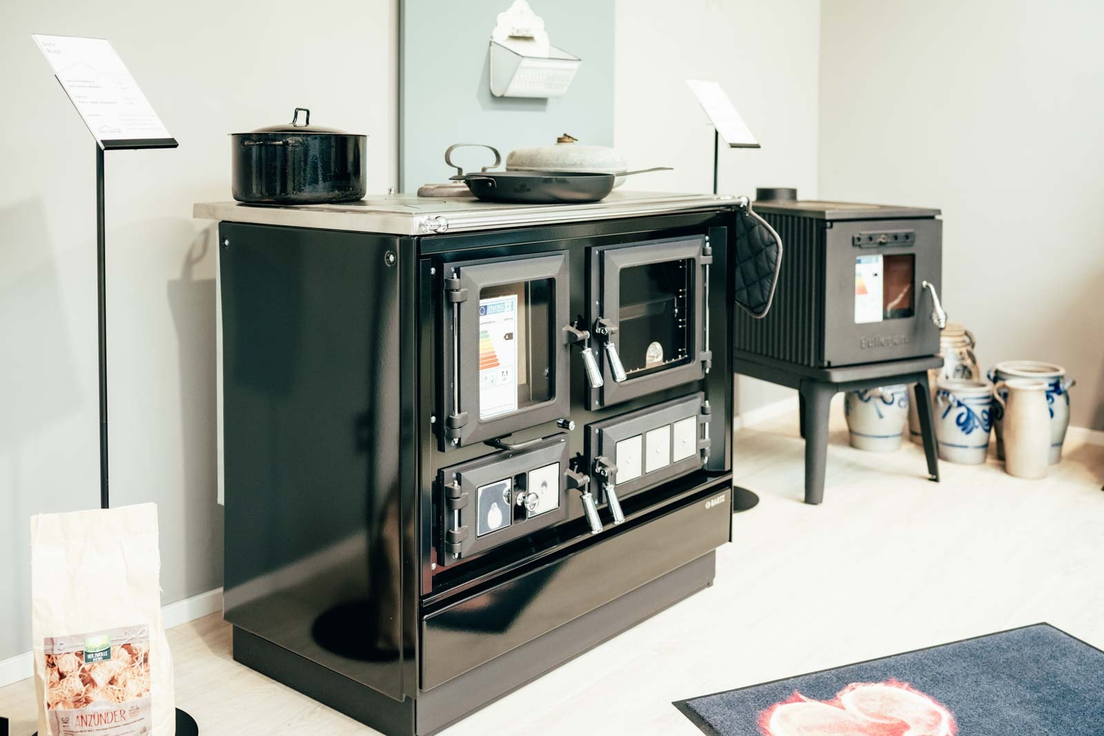 Showroom für Öfen und Kamine